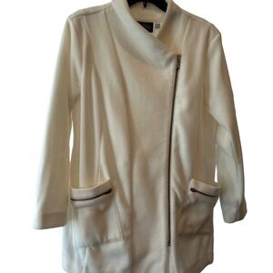 Cream Fleece Coat